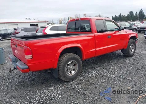 2002 Dodge Dakota Sport from USA, damaged, VIN 1B7GG32NX2S501344